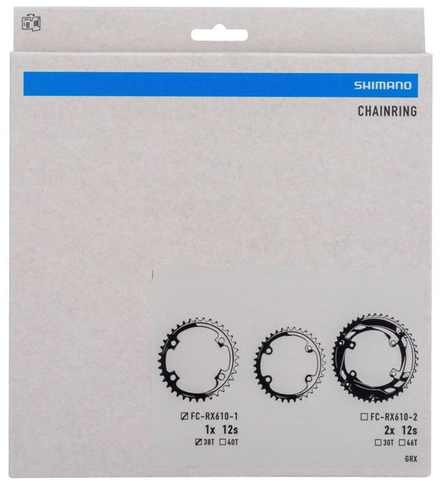 Shimano kettingblad FC-RX610-1 38T - 12 speed