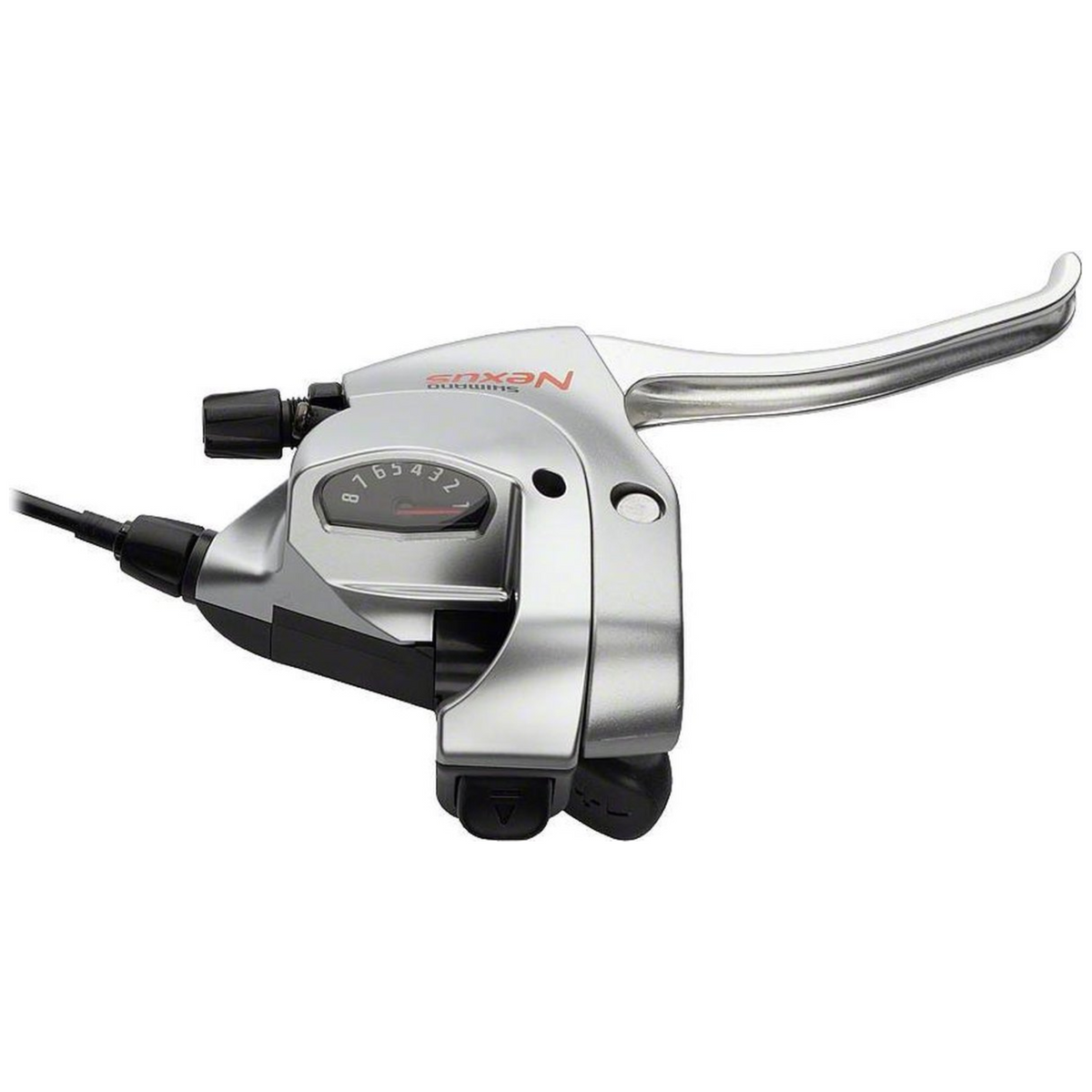 SIMIUS　８点セット Shimano Nexus 8 duimversteller met greep zilver ST-8S20
