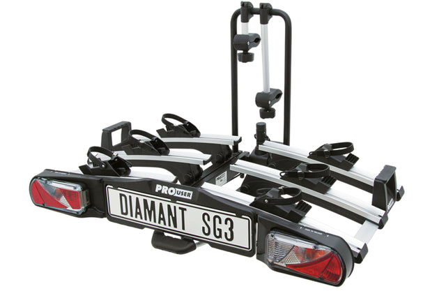 Pro-User Diamant SG3 - Fietsendrager - 3 Fietsen - Max 60 kg - Kantelbaar - Inklapbaar