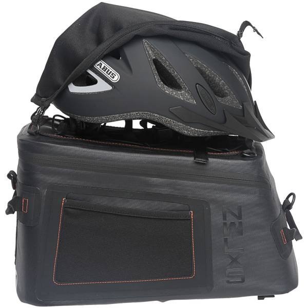 Neue Looxs® Varo Trunkbag KlickFix – Gepäckträgertasche – 100 % wasserdicht – Gepäckträgertasche – 15 Liter – Schwarz