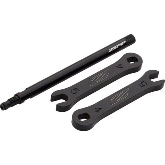 Zipp 1080 gekartelde ventielverlengingen aluminium 91 mm