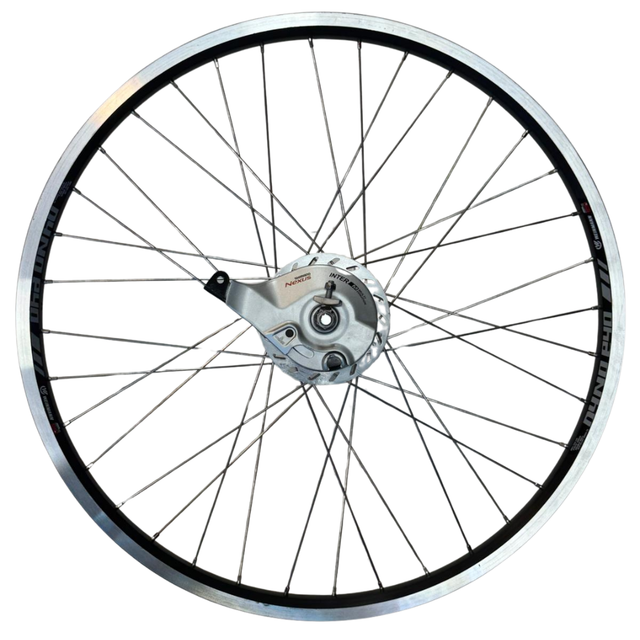 26 inch achterwiel voor bakfiets | Shimano Nexus Inter 7 | SG-C3001-7R | Babboe | Compleet | Zwart