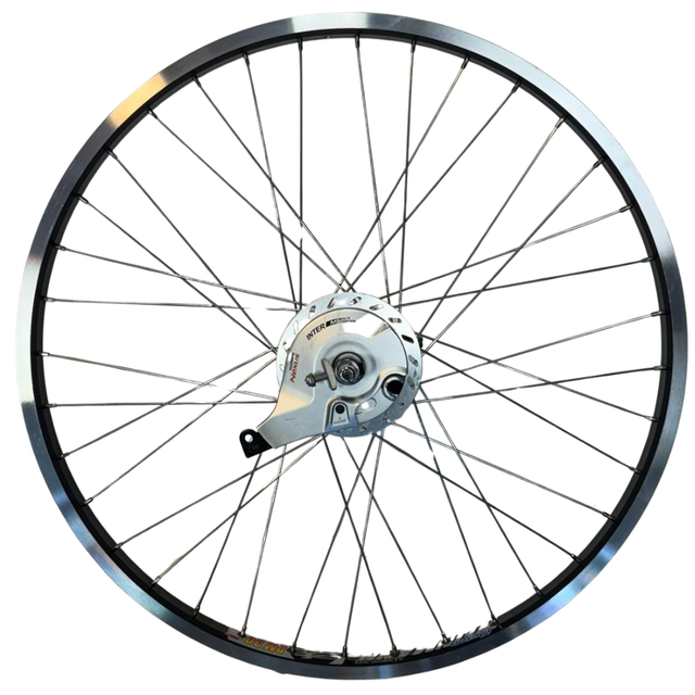 26 inch achterwiel voor bakfiets | Shimano Nexus Inter 7 | SG-C3000-7R | Babboe | Compleet | Zwart