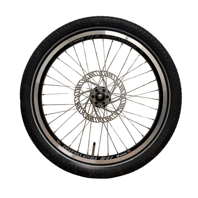 Babboe OEM Voorwiel 20 Inch Compleet – Novatec D763SBT met CST Brooklyn Pro Band & Remschijf