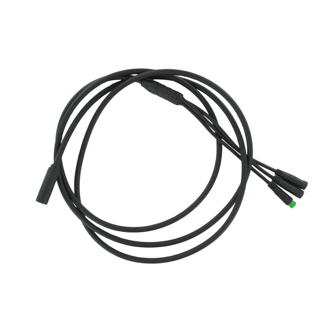 Amslod Displaykabel 200 cm – Voorwielmotor 2019 met Remsensor Aansluitingen (5-Pins Groen)