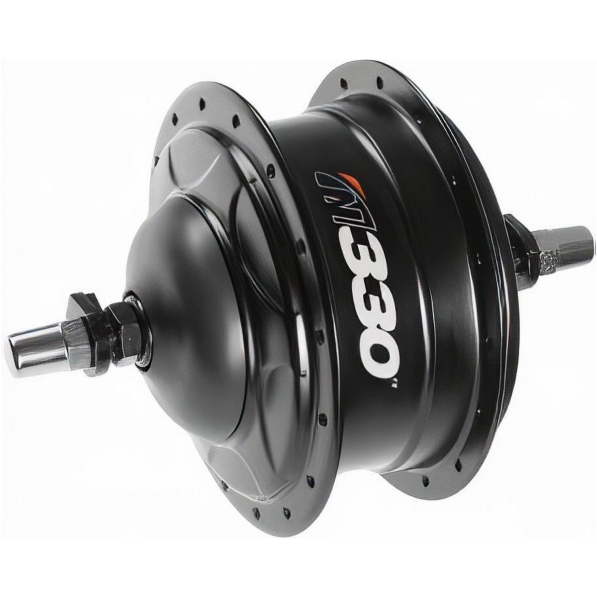 NUVINCI N330 Naaf Zwart 36 Gaats V-Brake / Vrijloop – DutchBikeParts