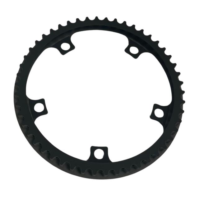Gates Carbon Drive 50T sprocket | 5-bolt | BCD 130 mm | Black with guard ring