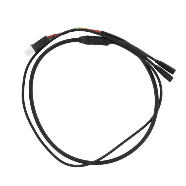 Amslod Kabelboom Display – E-bike Kabel Kent & Eton met Remonderbreking (2x Oranje Stekker)