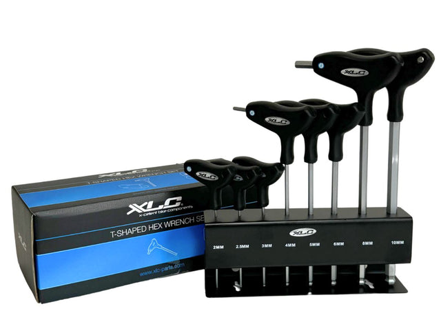 XLC TO-S32 Inbusset - T-Model - 2-10mm - 8 delig - Zwart