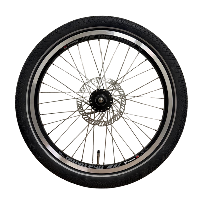 Babboe OEM Voorwiel 20 Inch Compleet – Novatec D763SBT met CST Brooklyn Pro Band & Remschijf