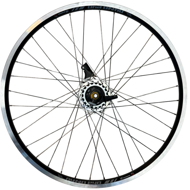 26 inch achterwiel voor bakfiets | Shimano Nexus Inter 7 | SG-C3001-7R | Babboe | Compleet | Zwart
