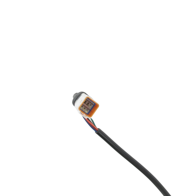 Amslod Displaykabel UART 135 cm – Middenmotor Kabel met Ronde Stekker en Remsensor Aansluitingen