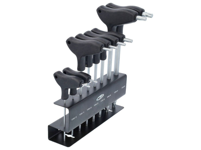 XLC TO-S103 - T-Model - Torxsleutel set - T10-T50 - 8 Delig - Zwart