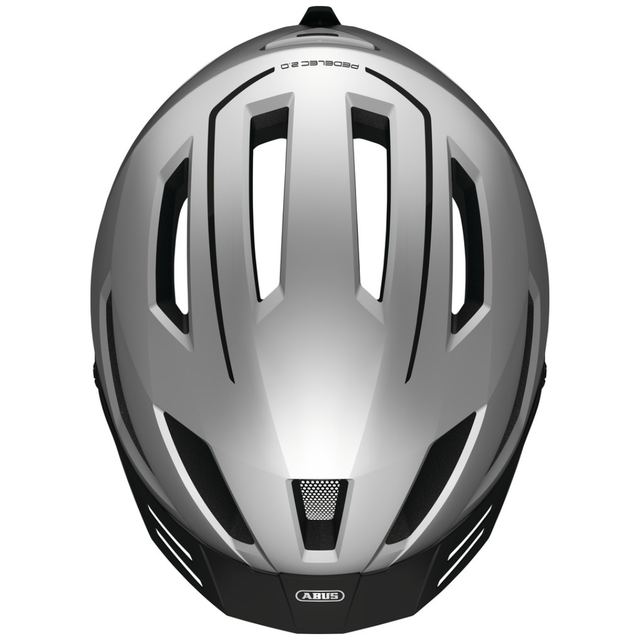 Abus Pedelec 2.0 Fietshelm - Silver Edition