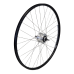 KGS Achterwiel 28 Inch (622) Shimano Nexus 7 SG-C3001-7D Center Lock – Ryde Velg Zwart | Zilveren Naaf | RVS Spaken