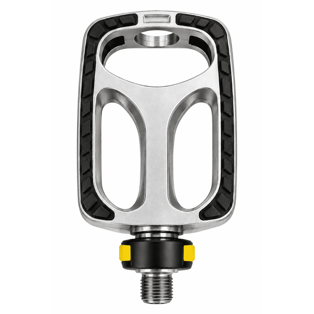 Aluminium Fietspedalen Quick Release 9/16" – CNC Aluminium | Zwart/Zilver | Set van 2
