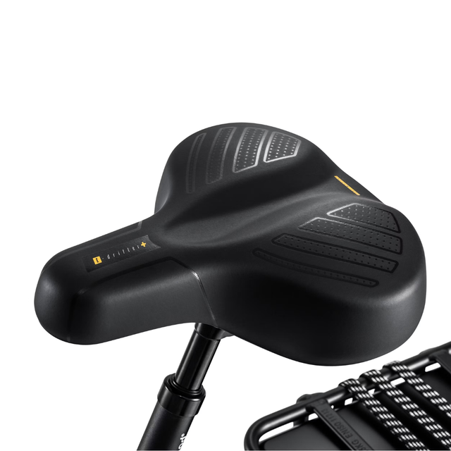 Amslod E-Drifter+ Fietszadel Zwart – Gel Zadel voor E-bike (Unisex)