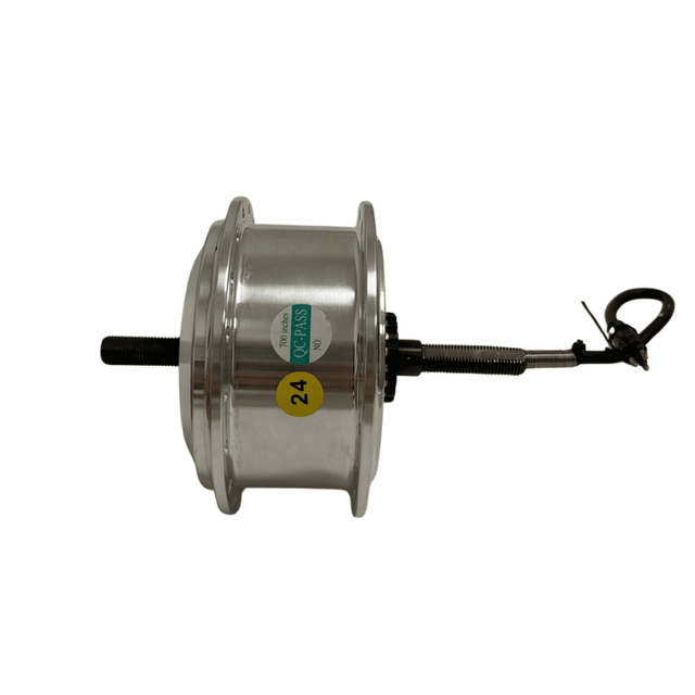 Babboe Protanium Quiet 24V Voorwielmotor – Aikema (AKM) A100SX OEM | Zilver