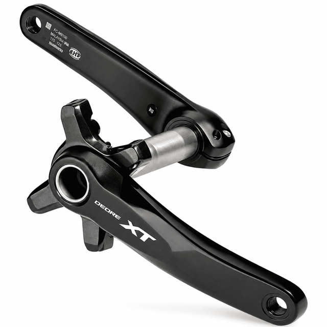 Shimano Deore XT FC-M8000/T8000 Crankstel 175 mm – Links + Rechts | 68/73 mm | Zwart