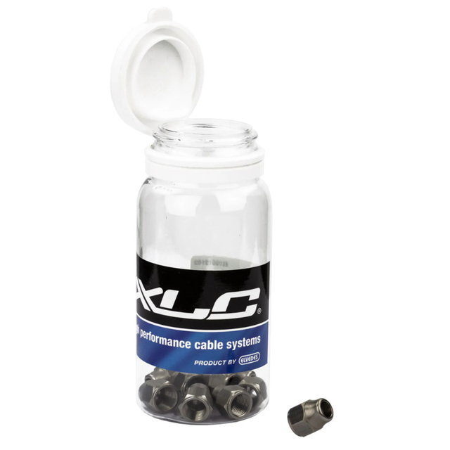 XLC Remd Klemmoer UNI | RVS | Zilver | Pot á 10 stuks