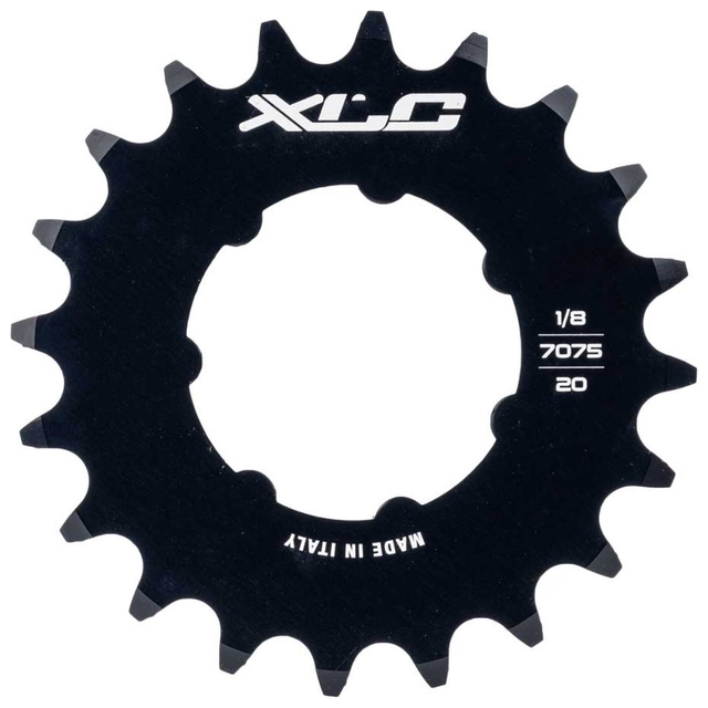 XLC kettingwiel SSS03 baan met ring 1/8 20T staal zwart