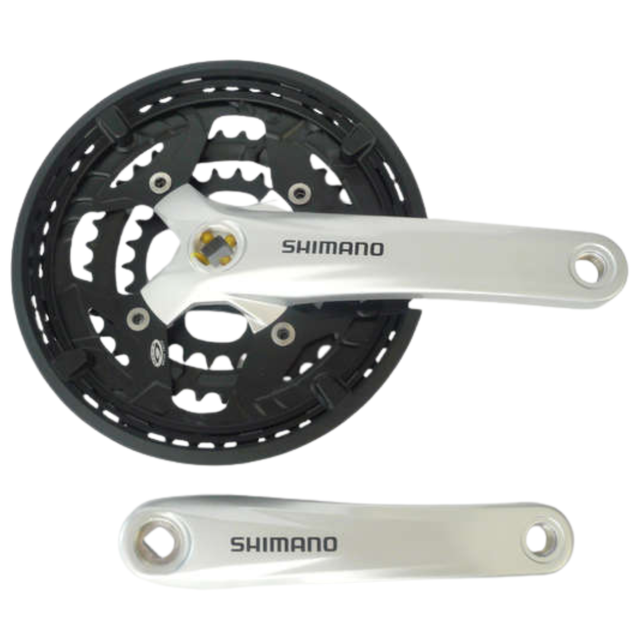 Shimano Crankset FC-M391 | 9sp | 48-36-26T | 175mm KS CC zilver