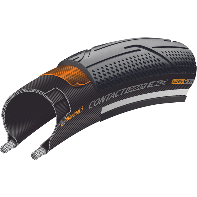 Continental Contact Urban Buitenband 28x1.50 (40-622) – E-50 Reflex met SafetyPro Lekbescherming