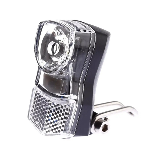 IKZI Light Little XC-210 Koplamp 7 Lux Batterij LED – Voorvorkmontage Zwart