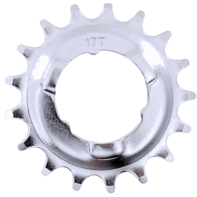 Fiets Tandwiel 17 Tands Bol 3/32 – Verchroomd voor Shimano Nexus & Stadsfiets