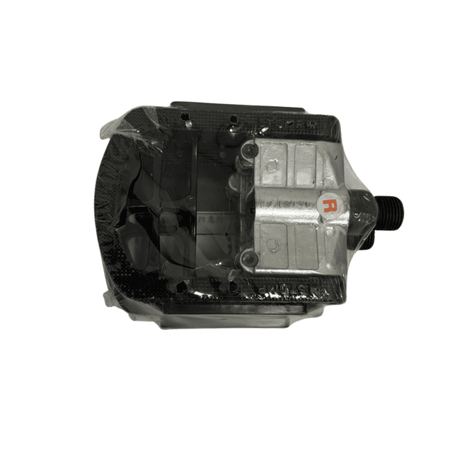 Wellgo Inklapbare Pedalen 9/16" Zwart/Zilver – Met Reflectoren