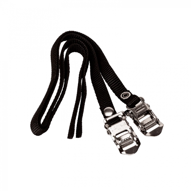 Wellgo Toeclipsriem Nylon MTB/ATB Zwart (set)