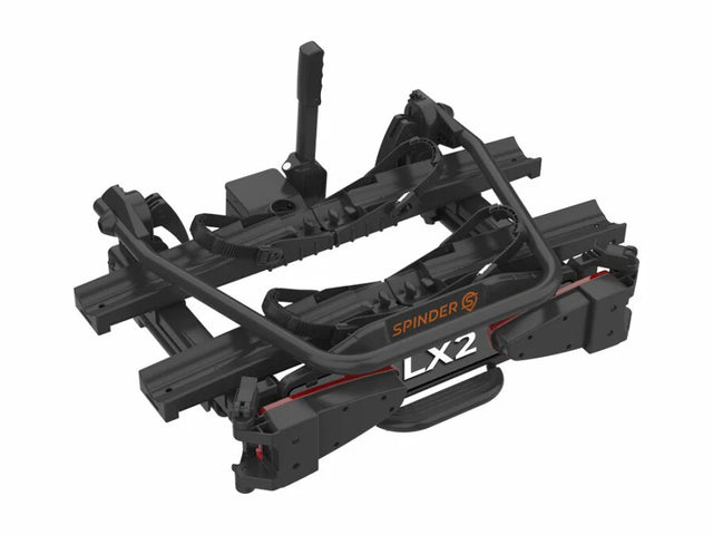 Spinder LX2 Fietsendrager -  2 E-bikes -  15 Kg - Voor brede banden en frames - Brede U-beugel - Zwart - 2026 Model
