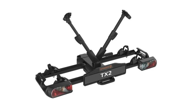 Spinder TX2 fietsendrager -  2 Fietsen en uitbreidbaar naar 3 fietsen - Kantelbaar - 17 kg -