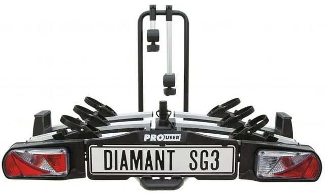 Pro-User Diamant SG3 - Fietsendrager - 3 Fietsen - Max 60 kg - Kantelbaar - Inklapbaar